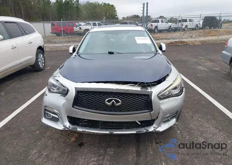 2014 Infiniti Q50 Premium from USA, damaged, VIN JN1BV7AR5EM691707